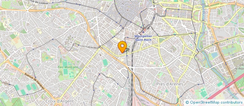 localisation de l'entreprise MADAME ANAIS FROMENT  MONTPELLIER
