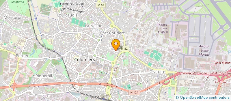 localisation de l'entreprise MADAME ANAIS FULGUEIRAS à COLOMIERS