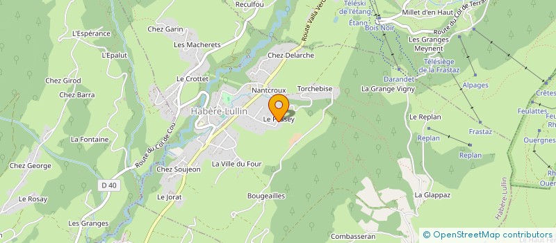 localisation de l'entreprise MADAME ANAIS GALIANA à HABERE-LULLIN