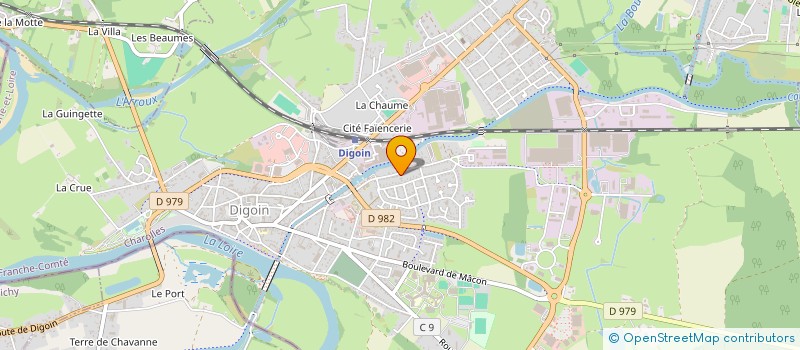 localisation de l'entreprise MADAME ANAIS GANDIA  DIGOIN