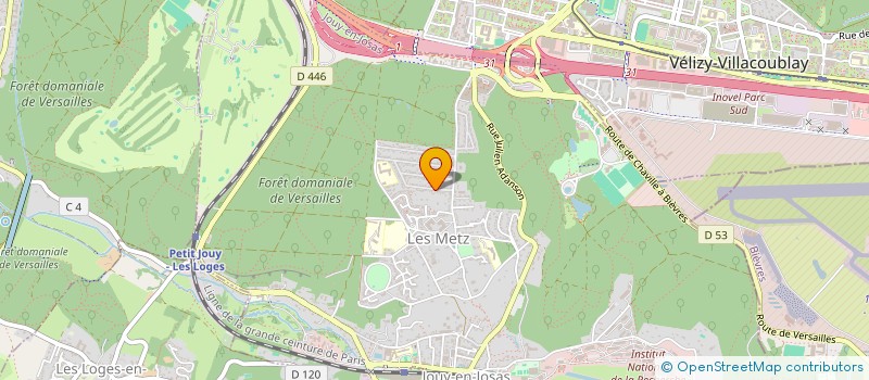 localisation de l'entreprise MADAME ANAIS GARNIER  JOUY-EN-JOSAS