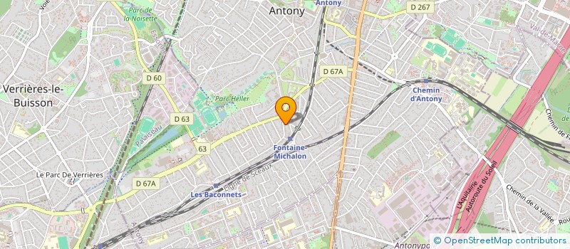 localisation de l'entreprise MADAME ANAIS GARY à ANTONY