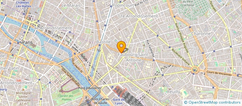 localisation de l'entreprise MADAME ANAIS GASSIN à PARIS 12