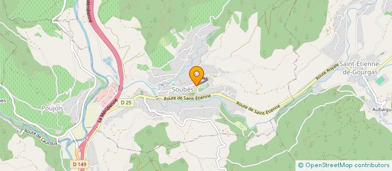 localisation de l'entreprise MADAME ANAIS GASTAND  SOUBES