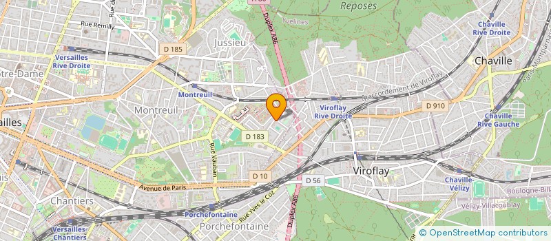 localisation de l'entreprise MADAME ANAIS GAUTRIN à VERSAILLES