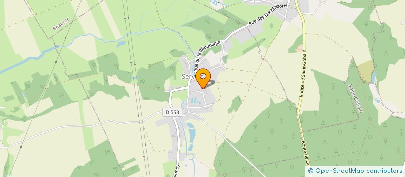 localisation de l'entreprise MADAME ANAIS GAUTUN  SERVAIS