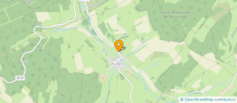 localisation de l'entreprise MADAME ANAIS GEISEN  AVILLERS