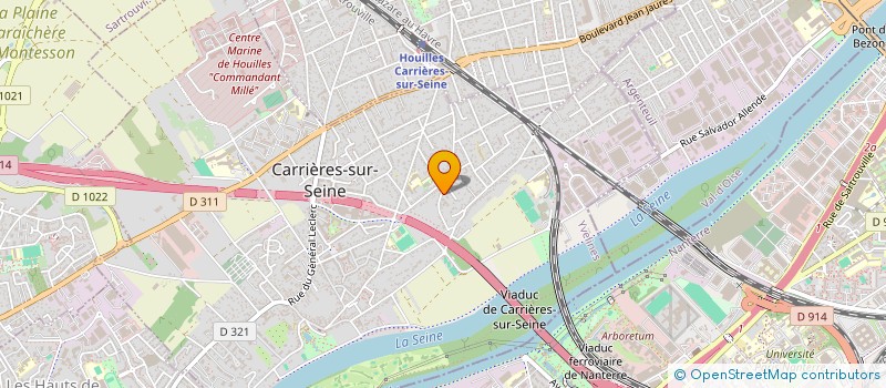 localisation de l'entreprise MADAME ANAIS GENEST  CARRIERES-SUR-SEINE