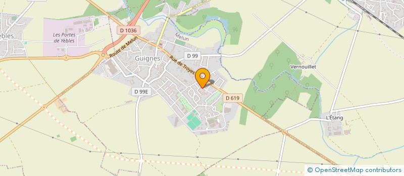 localisation de l'entreprise MADAME ANAIS GENTY  GUIGNES