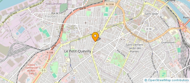 localisation de l'entreprise MADAME ANAIS GERBITH  LE PETIT-QUEVILLY