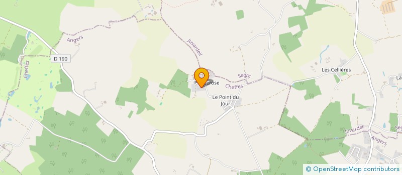 localisation de l'entreprise MADAME ANAIS GESLIN  CHEFFES