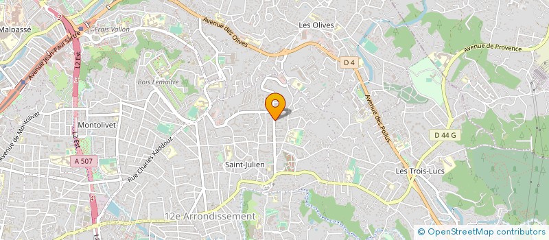 localisation de l'entreprise MADAME ANAIS GHATA à MARSEILLE