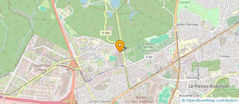 localisation de l'entreprise MADAME ANAIS GHERIB à CLAMART