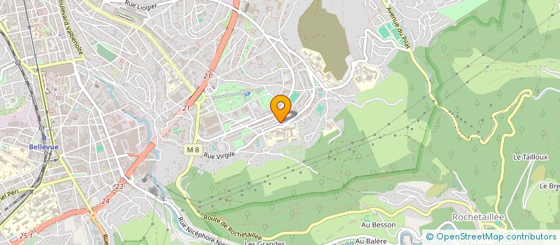 localisation de l'entreprise MADAME ANAIS GINGENE  SAINT-ETIENNE