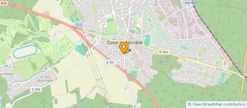 localisation de l'entreprise MADAME ANAIS GIRARDET  OZOIR-LA-FERRIERE