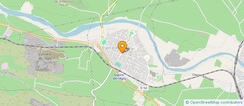 localisation de l'entreprise MADAME ANAIS GOIZE  ESPIRA-DE-L'AGLY