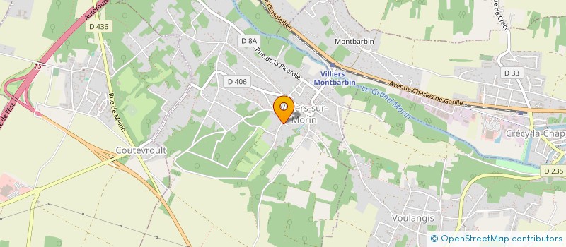 localisation de l'entreprise MADAME ANAIS GOMBERT à VILLIERS-SUR-MORIN