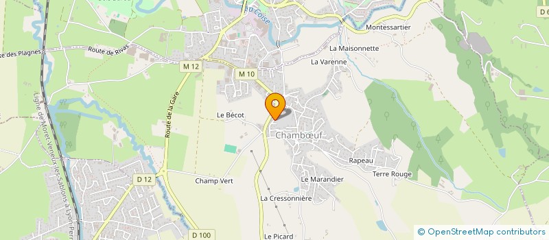 localisation de l'entreprise MADAME ANAIS GONNARD à CHAMBŒUF