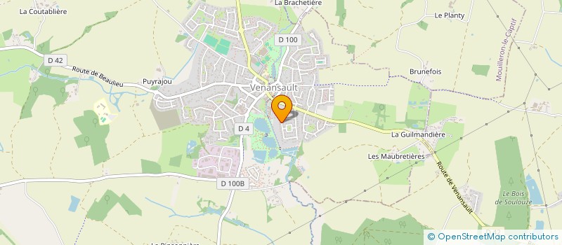 localisation de l'entreprise MADAME ANAIS GONZALEZ  VENANSAULT