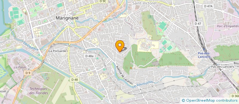 localisation de l'entreprise MADAME ANAIS GOUE  MARIGNANE