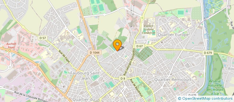localisation de l'entreprise MADAME ANAIS GOURLIN à SAINT-QUENTIN