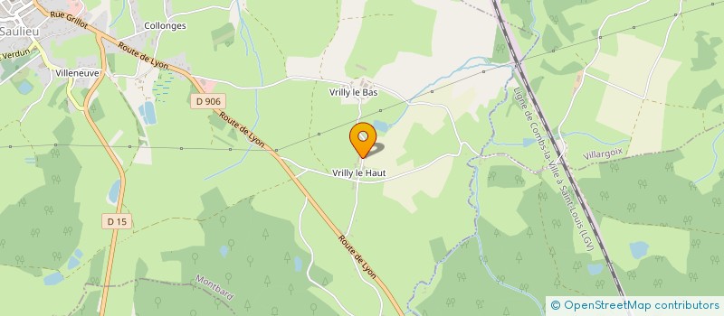 localisation de l'entreprise MADAME ANAIS GRANGER  SAULIEU