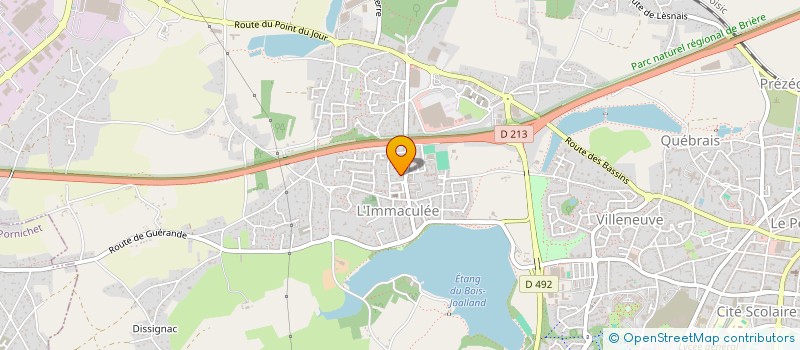localisation de l'entreprise MADAME ANAIS GRANVALET à SAINT-NAZAIRE