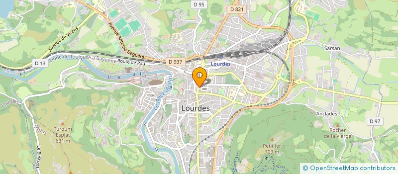 localisation de l'entreprise MADAME ANAIS GRIFFON à LOURDES