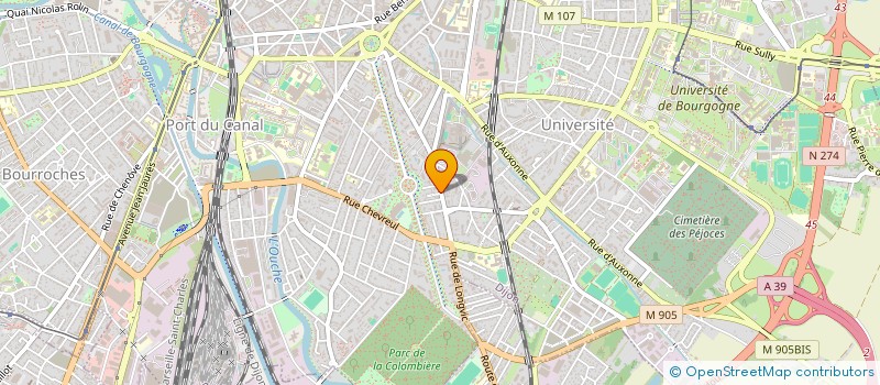 localisation de l'entreprise MADAME ANAIS GRONDIN  DIJON