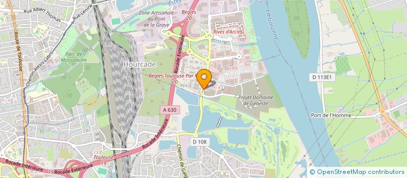 localisation de l'entreprise MADAME ANAIS GROUT à VILLENAVE-D'ORNON