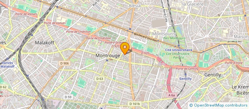 localisation de l'entreprise MADAME ANAIS GRUSON à MONTROUGE