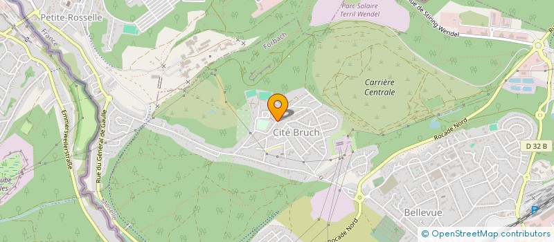 localisation de l'entreprise MADAME ANAIS GUEHRAR  FORBACH