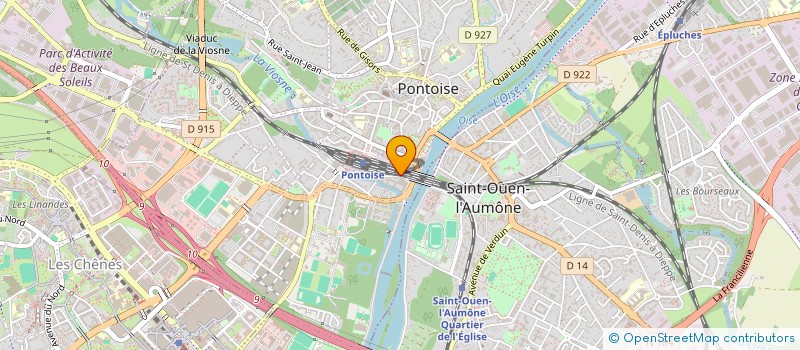 localisation de l'entreprise MADAME ANAIS GUENDOUZ  PONTOISE