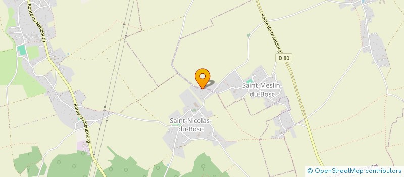 localisation de l'entreprise MADAME ANAIS GUERIN  LE BOSC-DU-THEIL