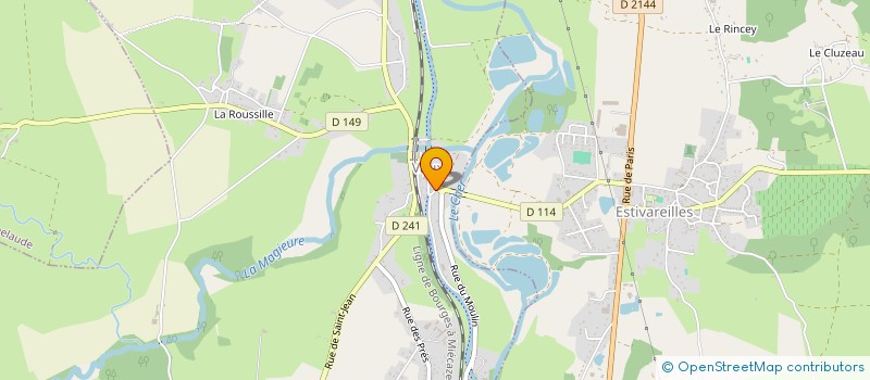 localisation de l'entreprise MADAME ANAIS GUESTON  LA CHAPELAUDE