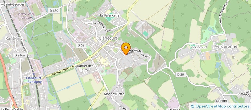 localisation de l'entreprise MADAME ANAIS GUFFROY  LIANCOURT