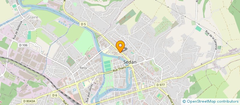 localisation de l'entreprise MADAME ANAIS GUILLAUME à SEDAN