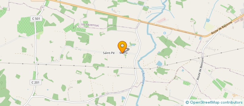 localisation de l'entreprise MADAME ANAIS GUILLAUMONT  CASTILLON-DEBATS