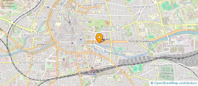 localisation de l'entreprise MADAME ANAIS GUYMARD  RENNES