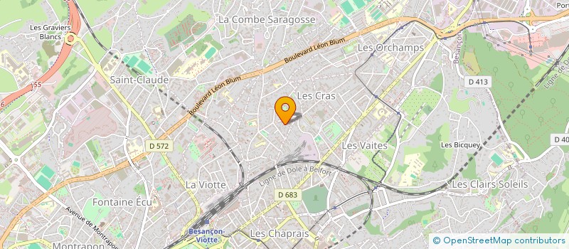 localisation de l'entreprise MADAME ANAIS GUYON  BESANCON