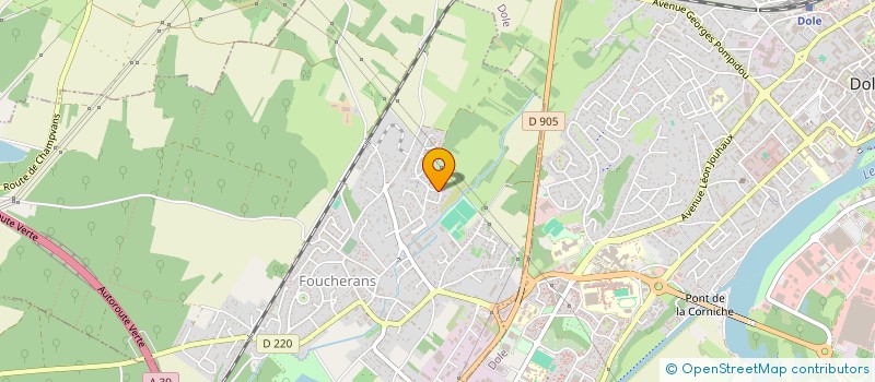 localisation de l'entreprise MADAME ANAIS GUYON  FOUCHERANS