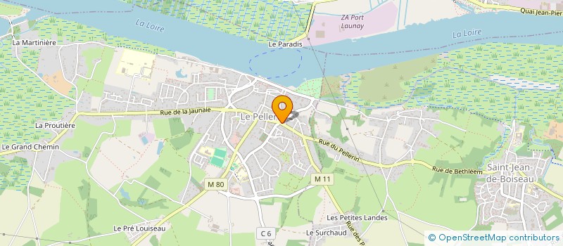 localisation de l'entreprise MADAME ANAIS HADJRES  LE PELLERIN