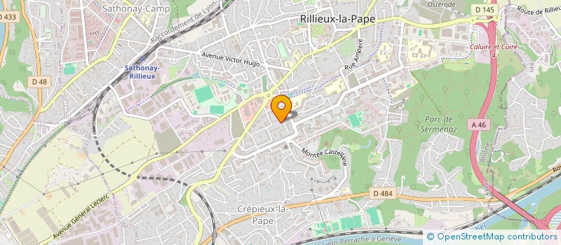 localisation de l'entreprise MADAME ANAIS HAMIDA à RILLIEUX-LA-PAPE