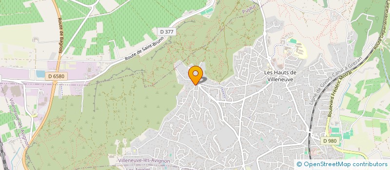 localisation de l'entreprise MADAME ANAIS HAMMAOUI  VILLENEUVE-LES-AVIGNON