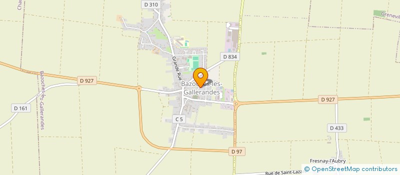 localisation de l'entreprise MADAME ANAIS HAMON à BAZOCHES-LES-GALLERANDES