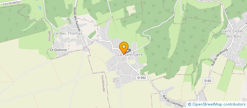 localisation de l'entreprise MADAME ANAIS HAMON  LA HARENGERE