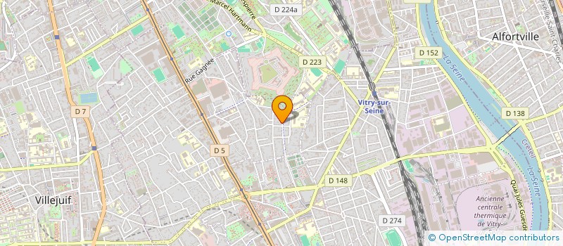 localisation de l'entreprise MADAME ANAIS HAN à VITRY-SUR-SEINE