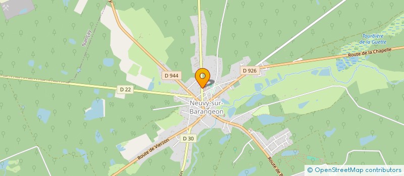 localisation de l'entreprise MADAME ANAIS HANRIOT  NEUVY-SUR-BARANGEON