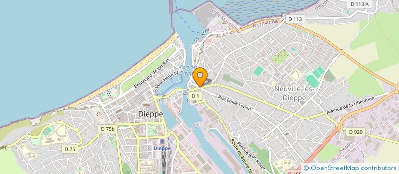 localisation de l'entreprise MADAME ANAIS HAVARD à DIEPPE