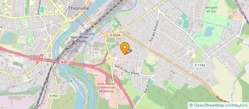 localisation de l'entreprise MADAME ANAIS HELLIER  YUTZ